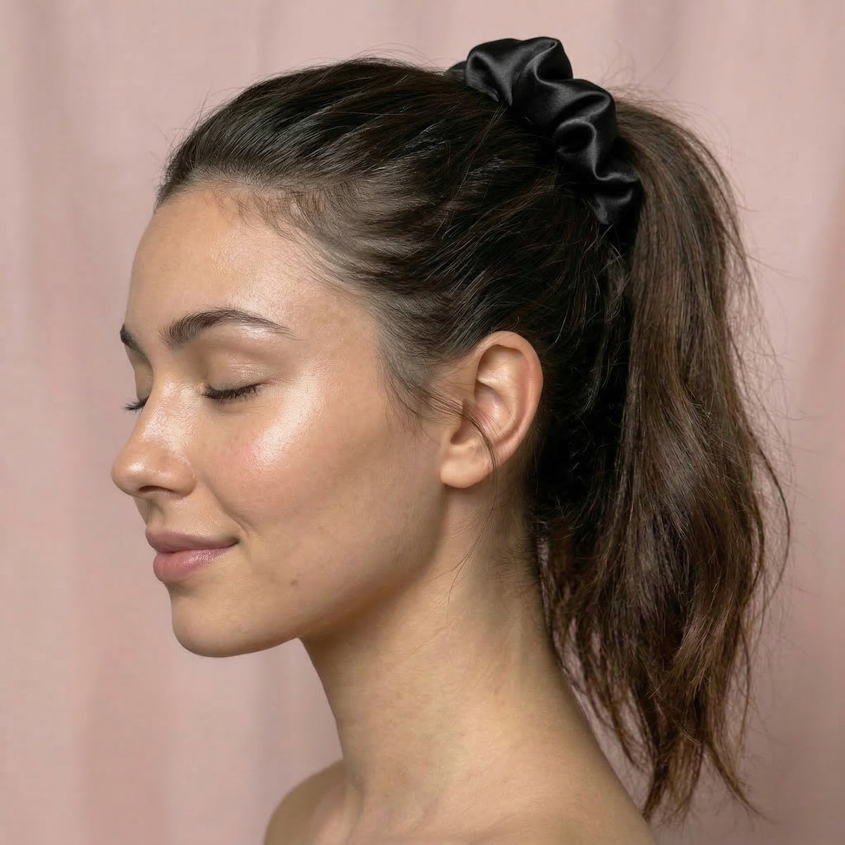 Mulberry Silk Scrunchie - MUHLI