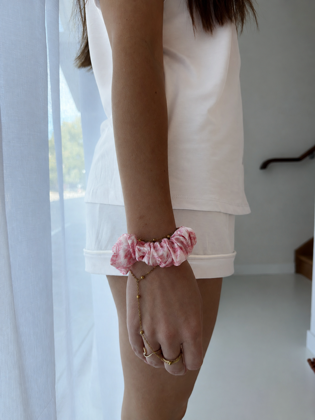 Toile by MUHLI Sleep Scrunchie