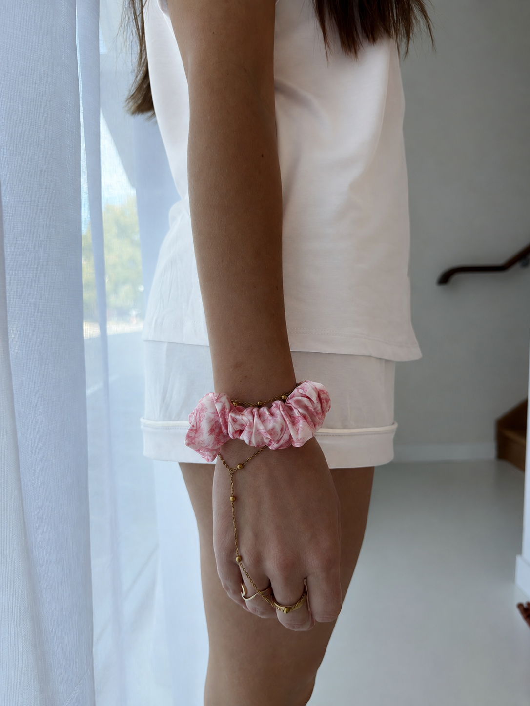 Toile by MUHLI Sleep Scrunchie